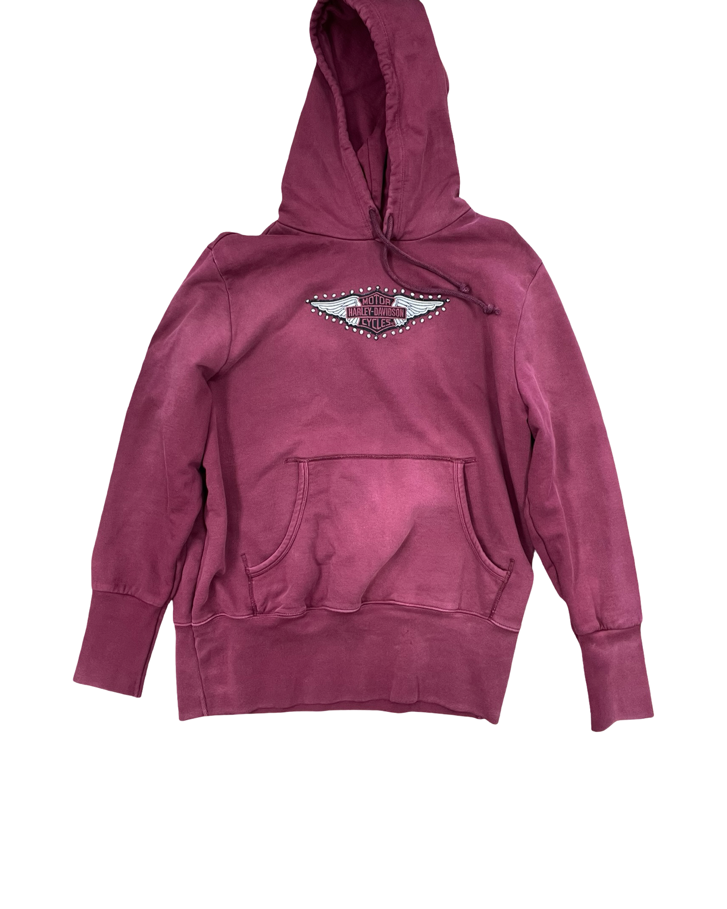 Sweatshirt Hoodie By Harley Davidson In Red, Size:S