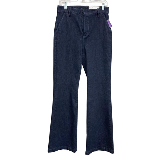 Jeans Wide Leg By Ann Taylor In Blue Denim, Size:4