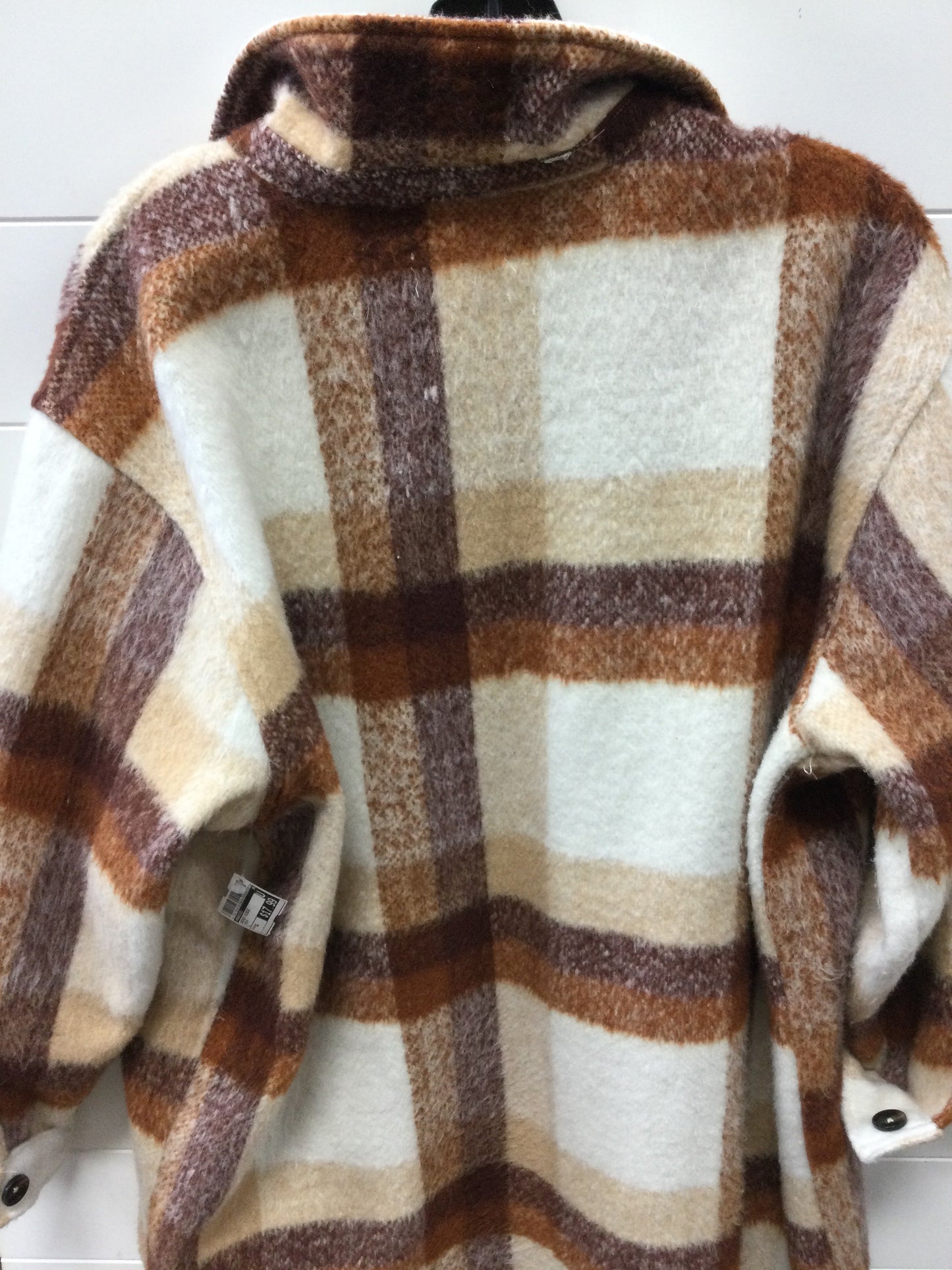 Jacket Fleece By Maurices In Cream, Size:Xl