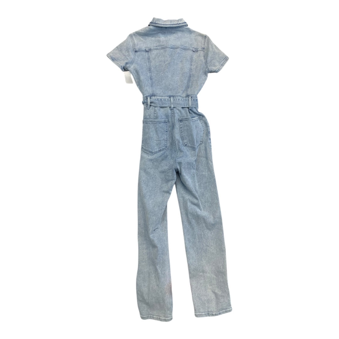 Jumpsuit By Good American In Blue Denim, Size:S