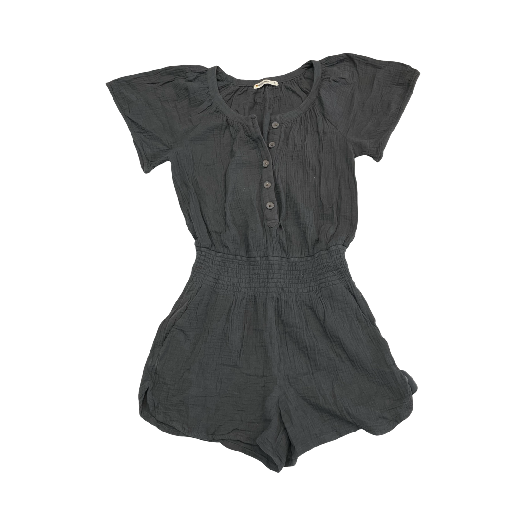 Romper By Marine Layer In Grey, Size:S