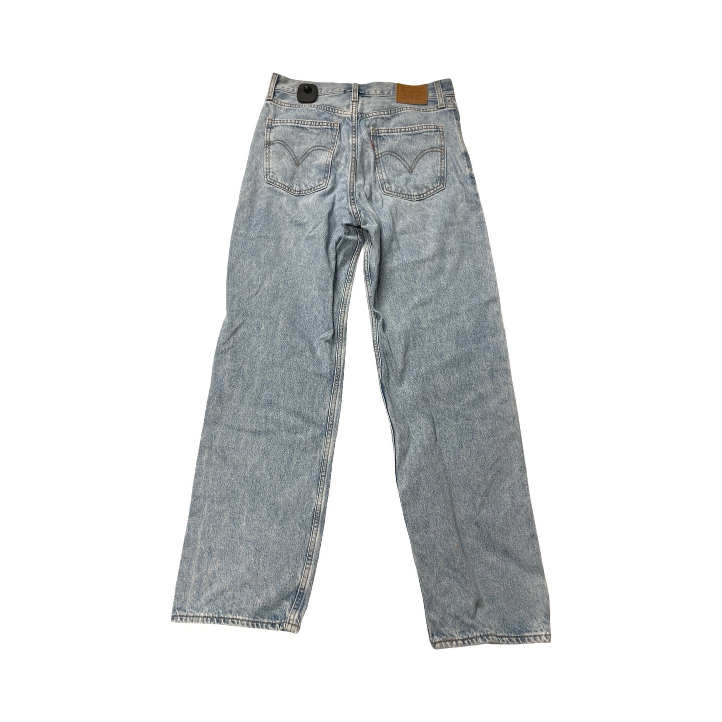 Jeans Straight By Levis In Blue Denim, Size:6