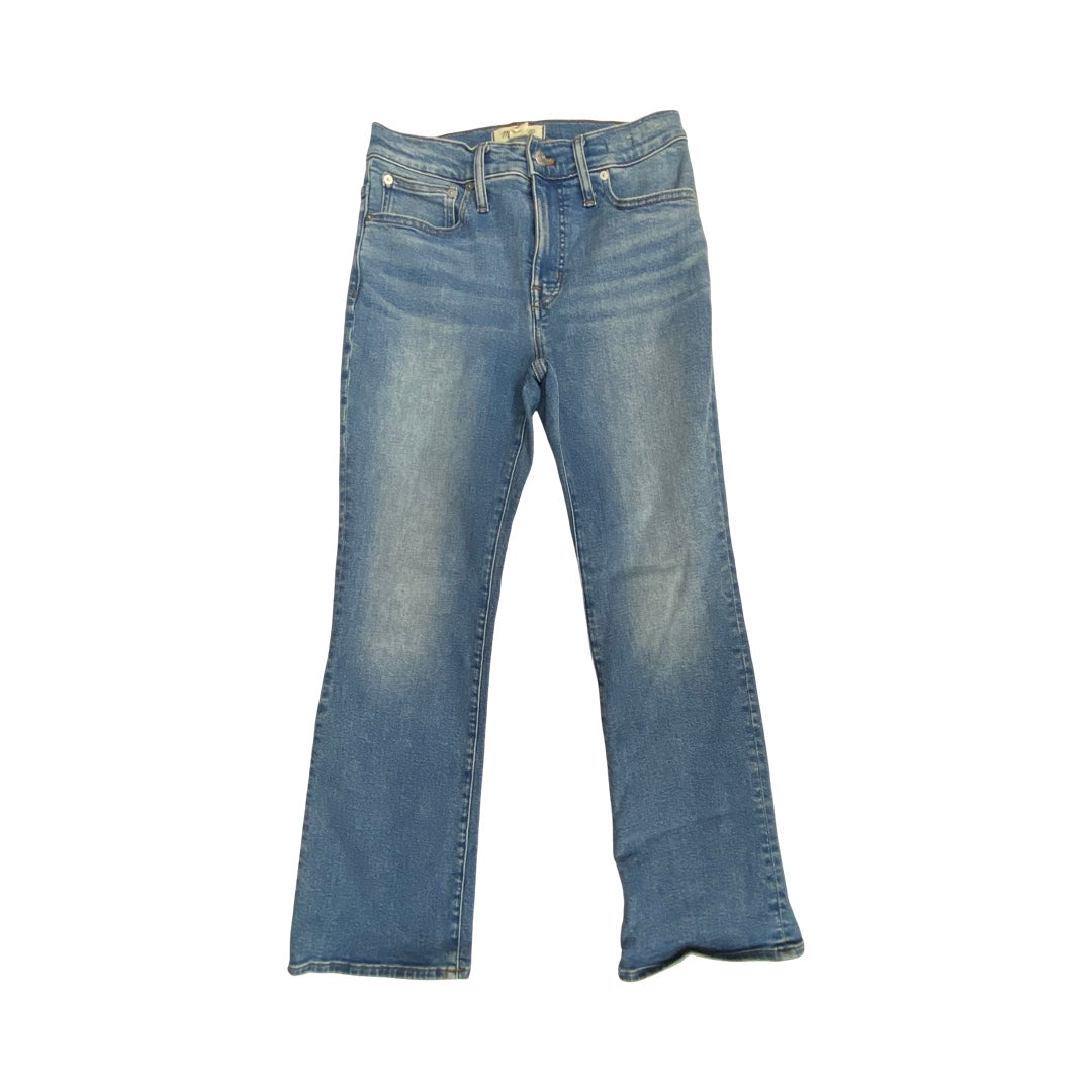 Jeans Straight By Madewell In Blue Denim, Size:4