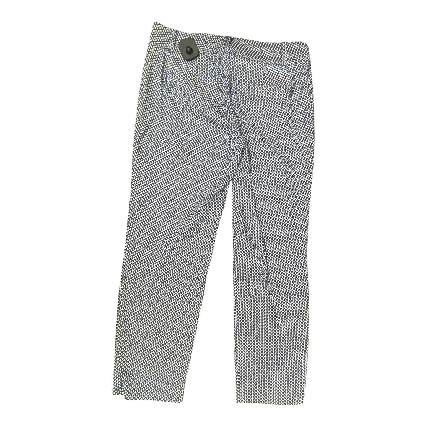 Pants Dress By Ann Taylor In Blue & White, Size:2