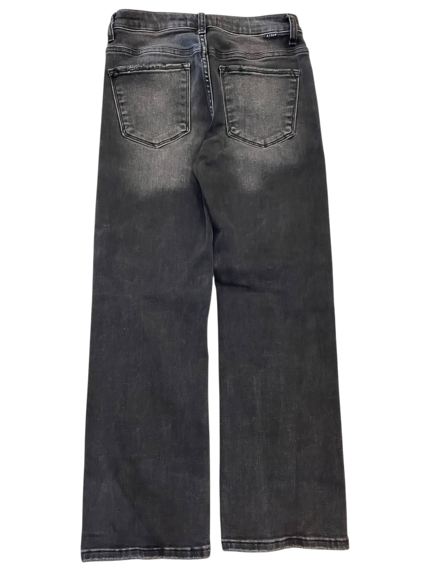 Jeans Straight By Risen In Black, Size:6