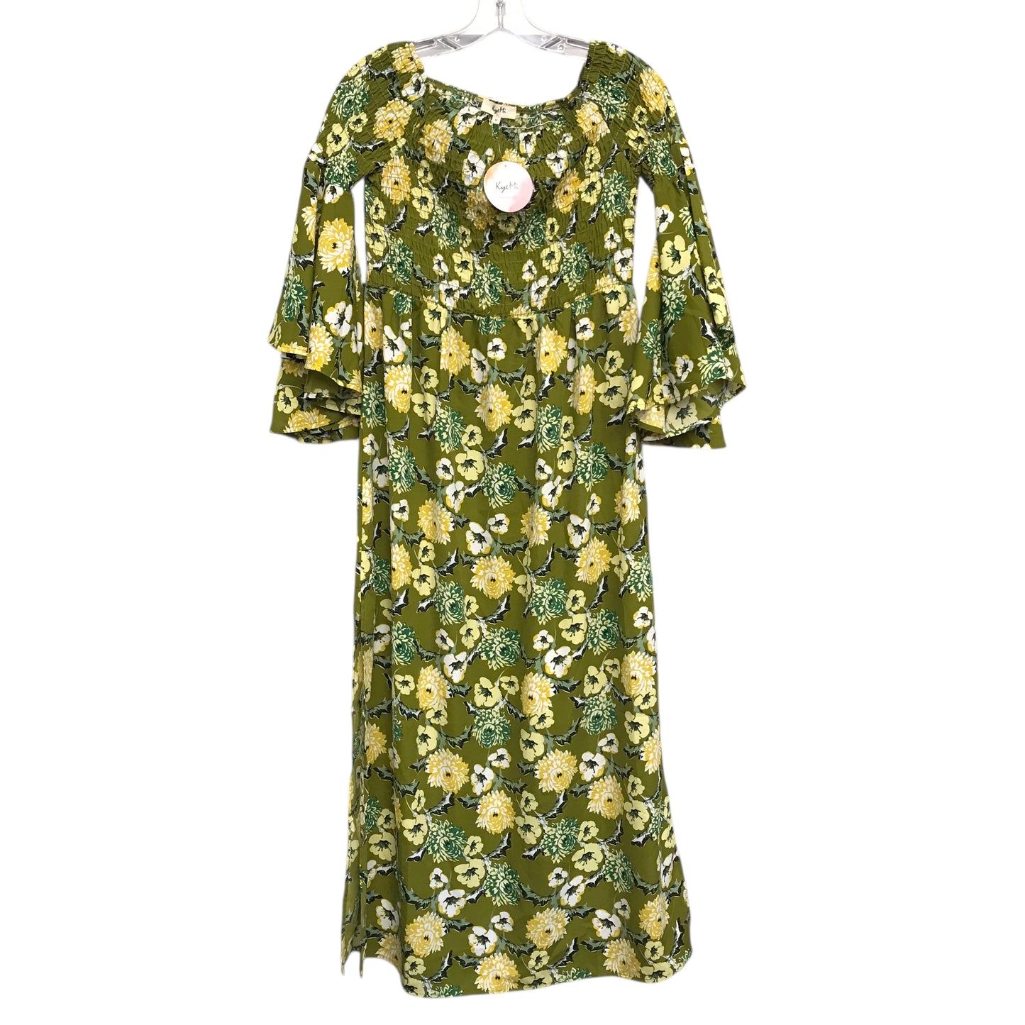 Dress Casual Maxi By Kye Mi In Floral Print, Size:M