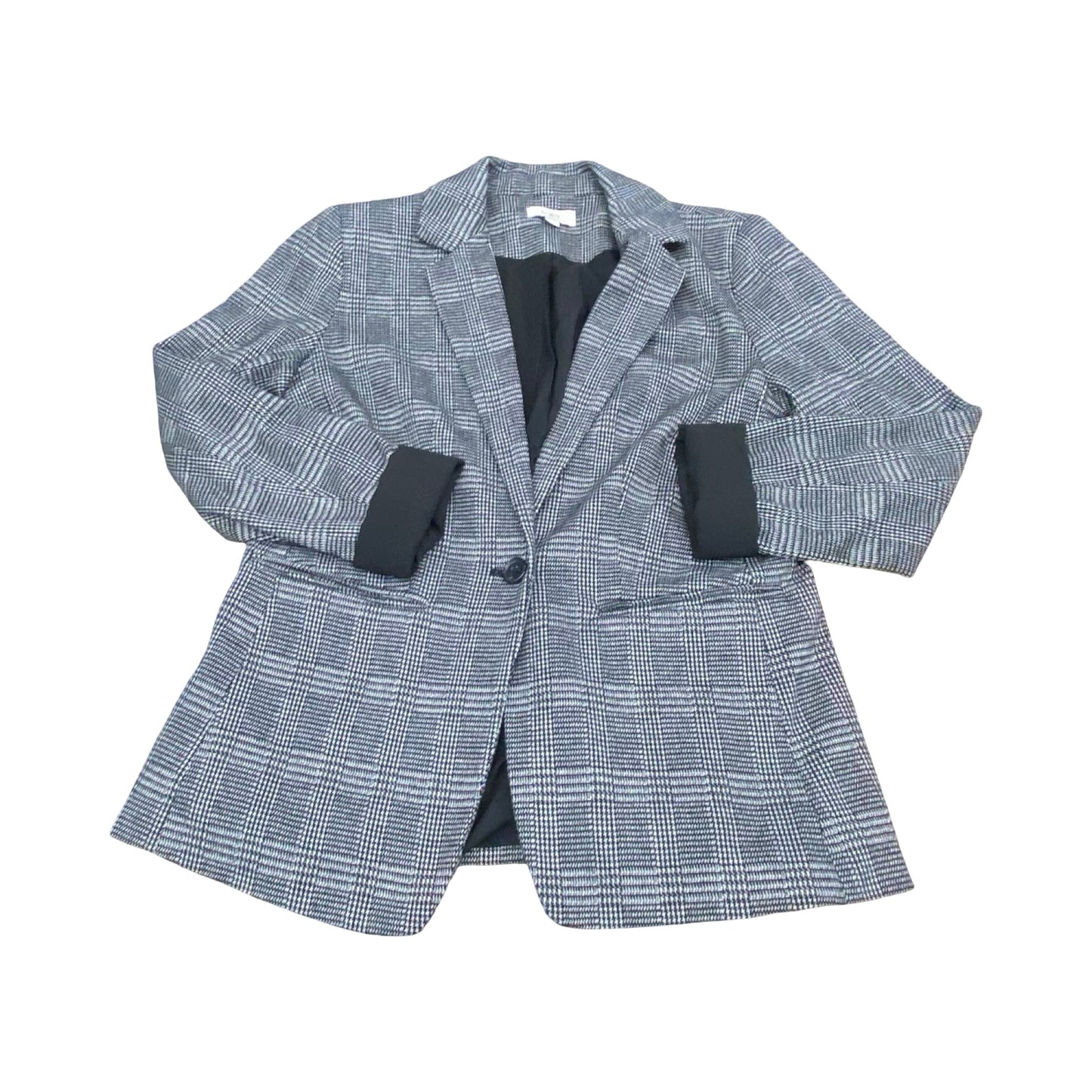 Blazer By Loft In Black & White, Size:2