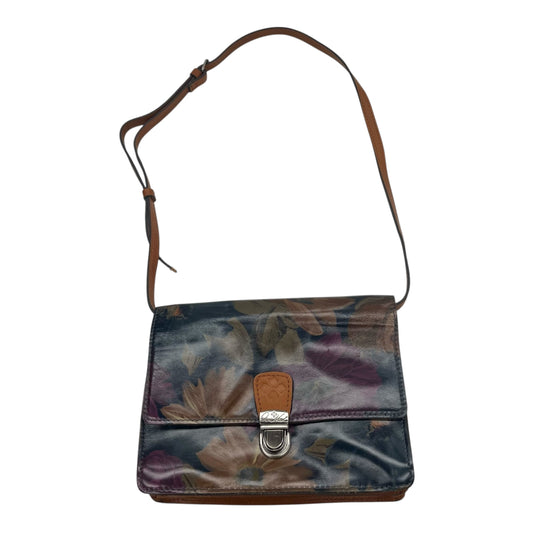 Crossbody Designer By Patricia Nash In Floral Print, Size:Medium