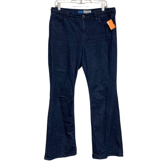 Jeans Flared By Old Navy In Blue Denim, Size:10