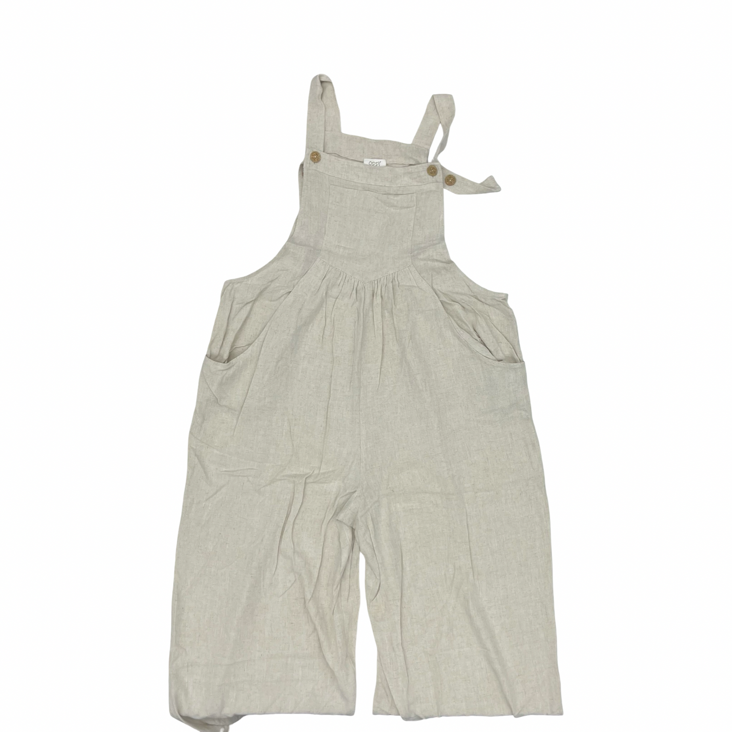 Overalls By Oddi In Tan, Size:2X