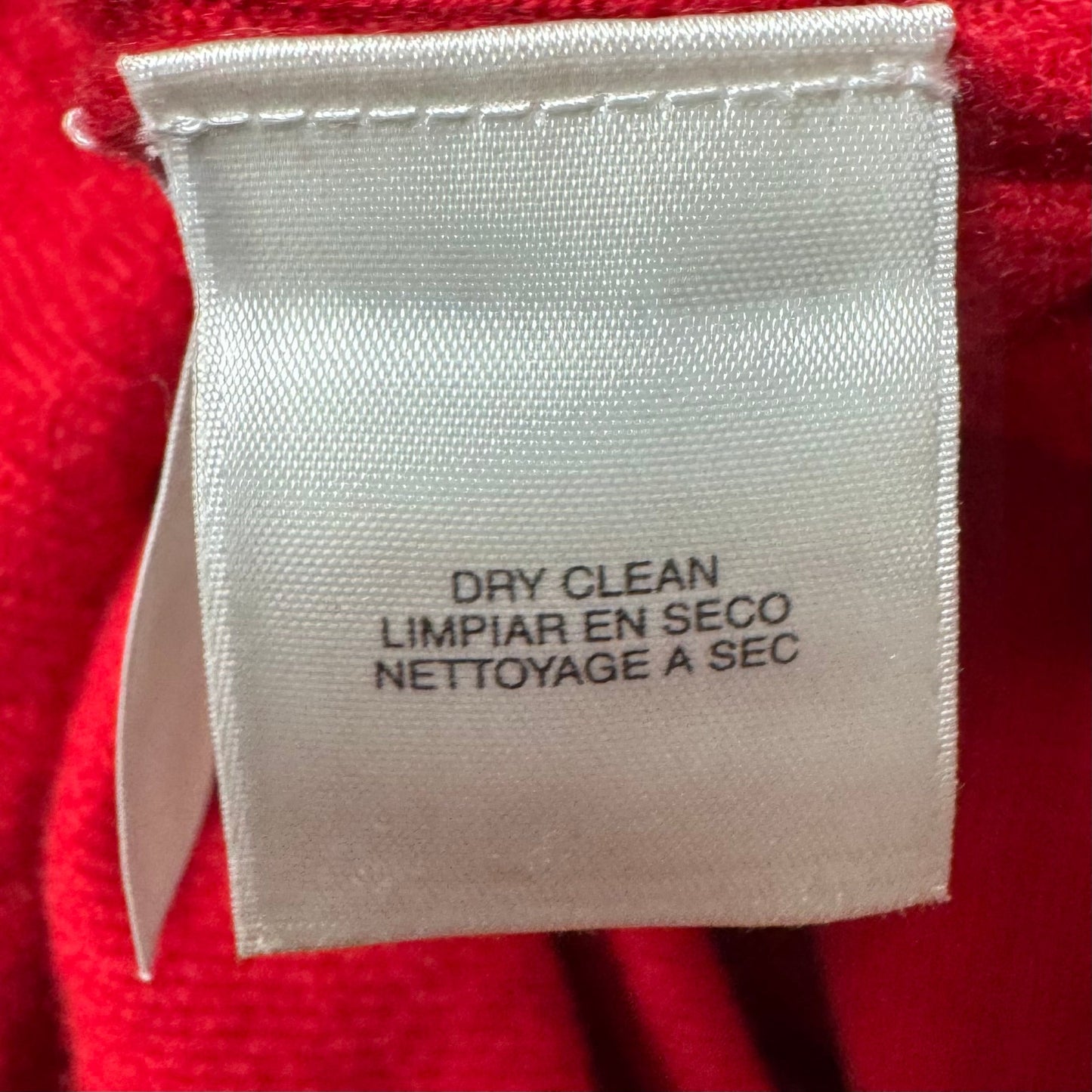 Sweater Cashmere By Anne Klein In Red, Size: L