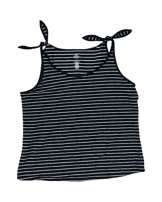 Top Sleeveless By St Johns Bay In Black, Size:Xl