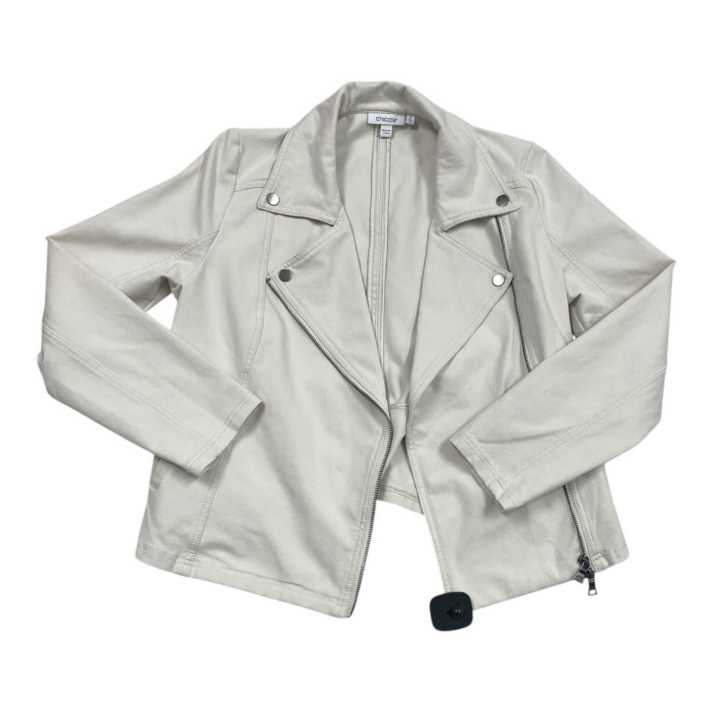 Blazer By Chicos In Cream, Size:S