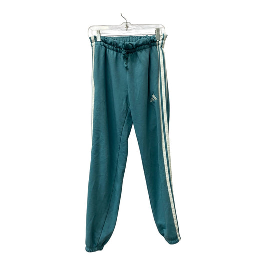 Athletic Pants By Adidas In Green, Size:S