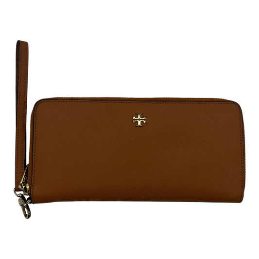 Wallet Designer By Tory Burch In Brown, Size:Large
