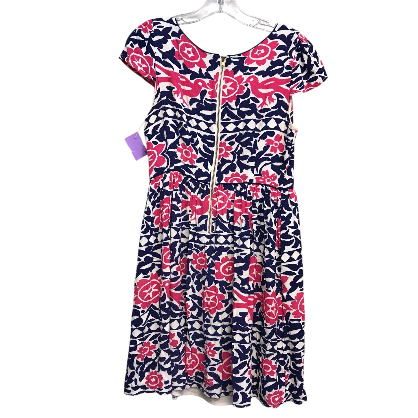 Dress Party Short By Maeve In Blue & Pink, Size:S