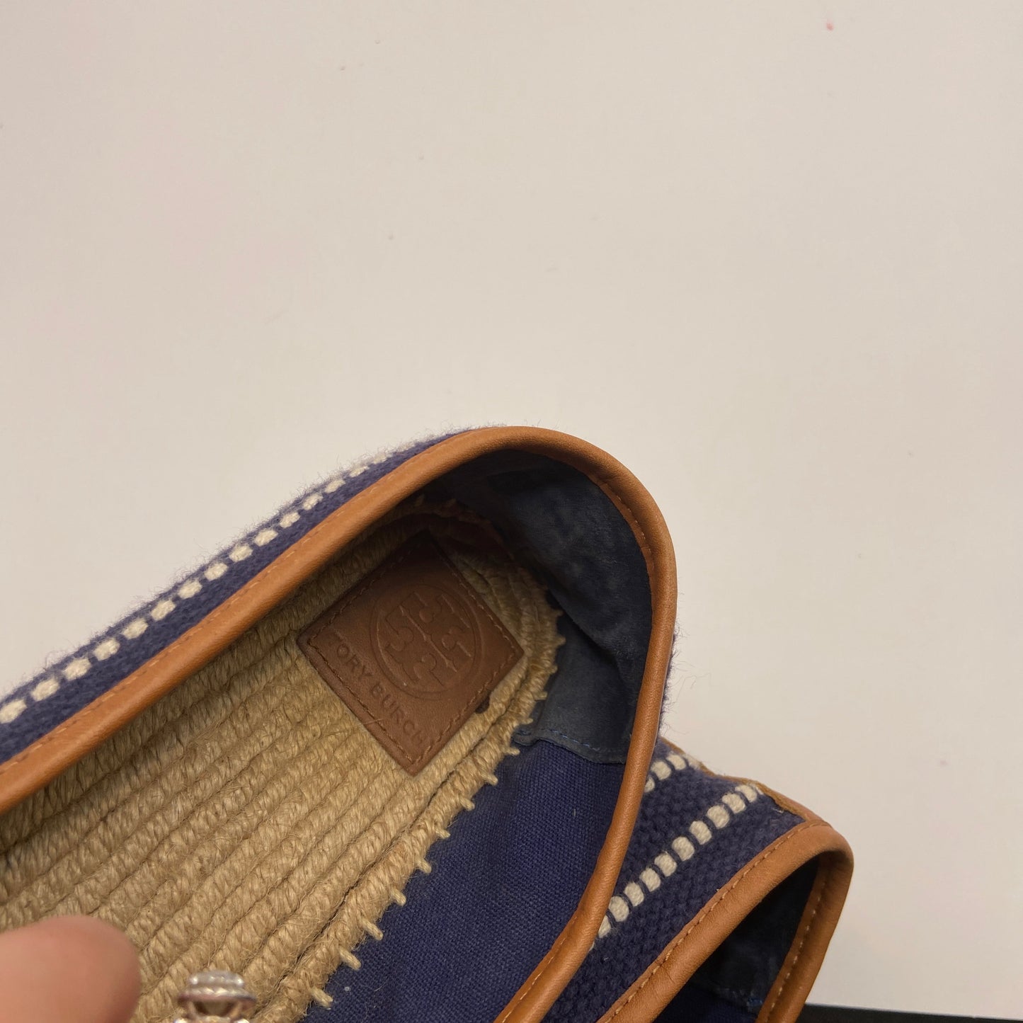 Shoes Designer By Tory Burch In Blue, Size: 7.5
