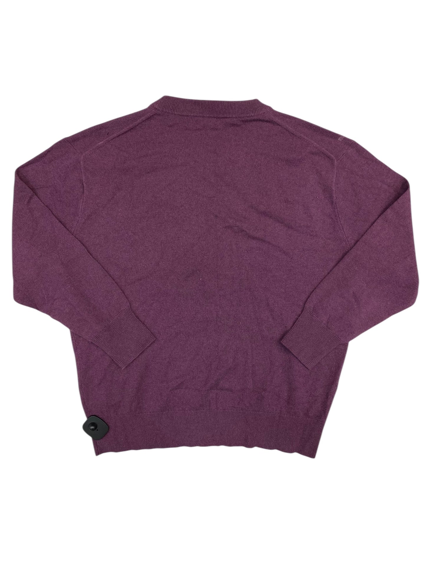 Sweater Cashmere By J. Crew In Purple, Size:S