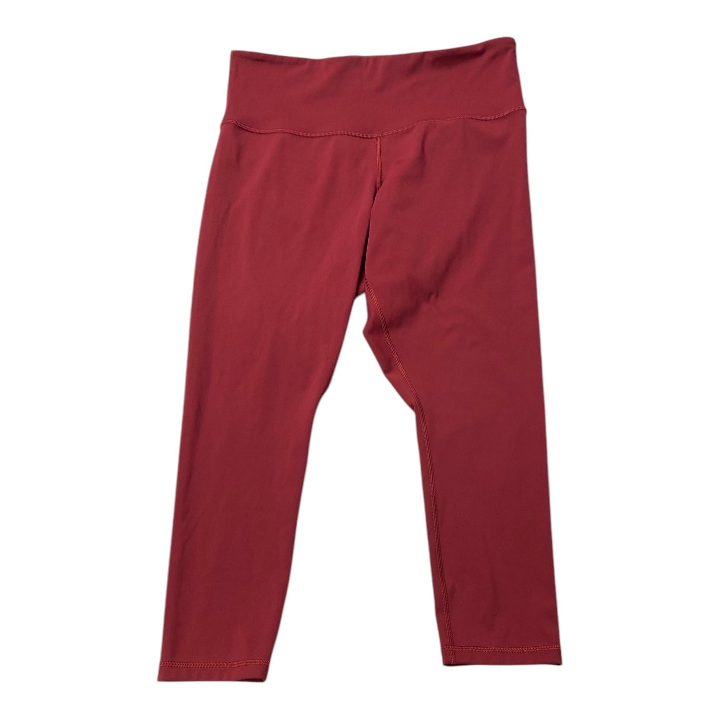 Athletic Leggings Capris By Athleta In Red, Size:1X