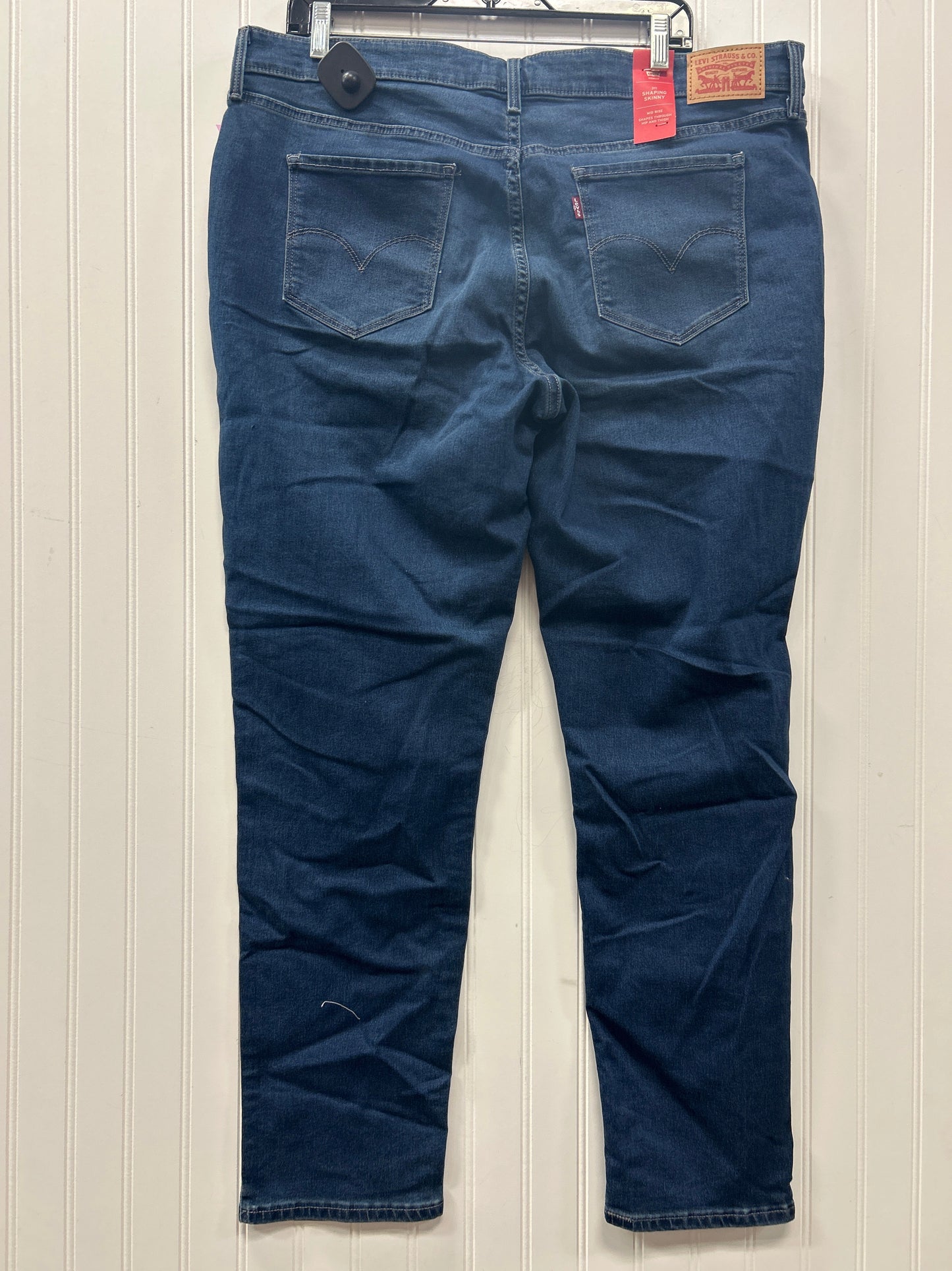 Jeans Jeggings By Levis In Blue Denim, Size:22 NWT