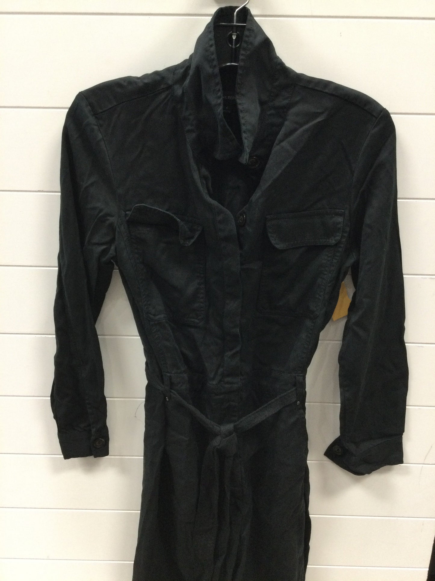 Jumpsuit By Banana Republic In Black, Size:4