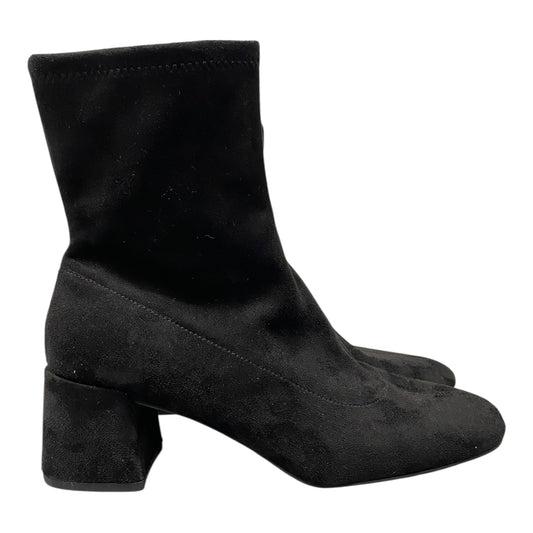 Boots Ankle Heels By A New Day In Black, Size:8.5
