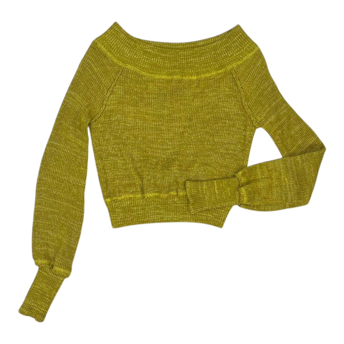 Sweater By Free People In Yellow, Size:S