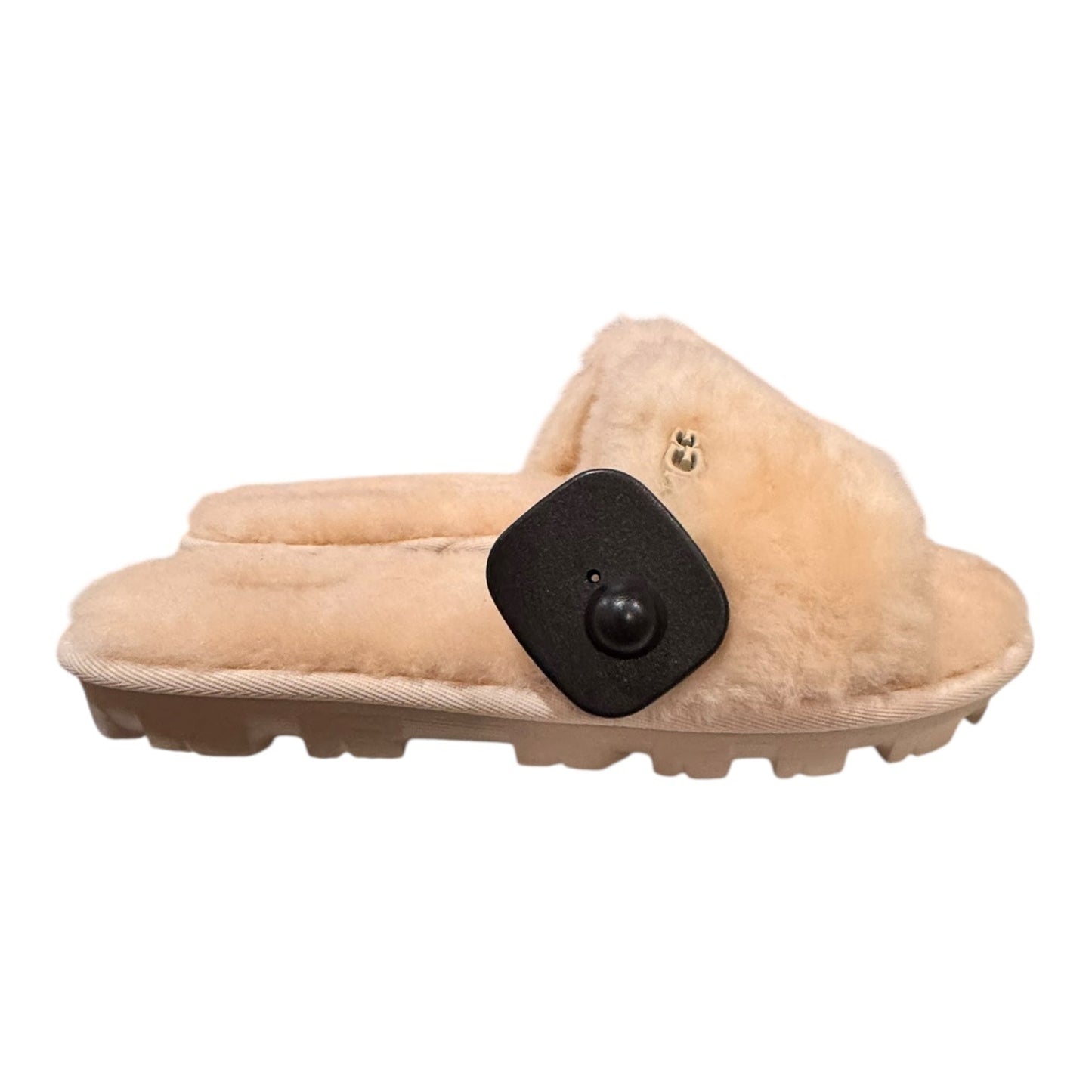 Slippers Designer By Ugg In Cream, Size:7