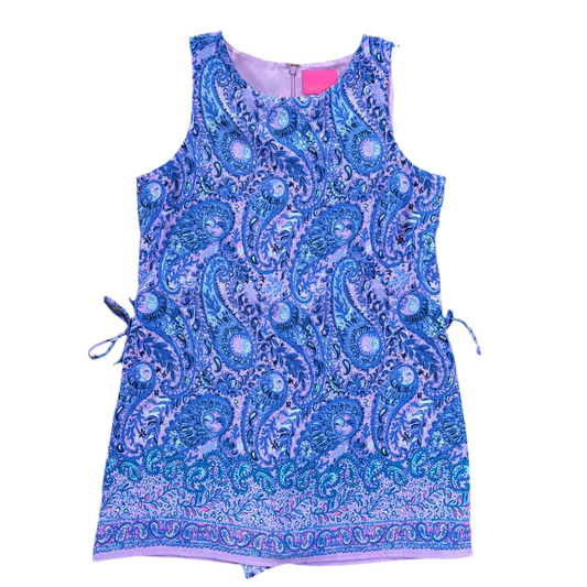 Romper Designer By Lilly Pulitzer In Paisley Print, Size: M