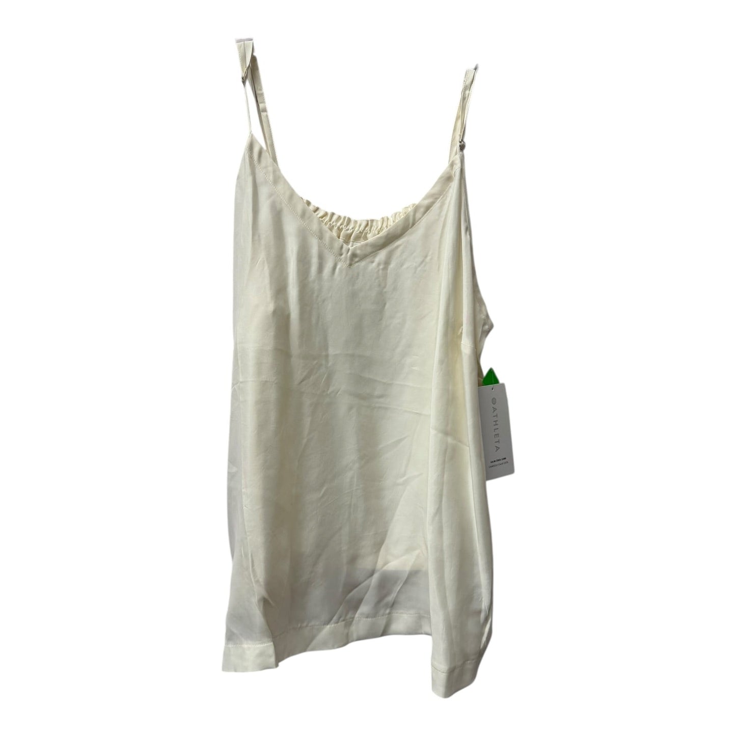 Top Sleeveless By Athleta In Ivory, Size:2X