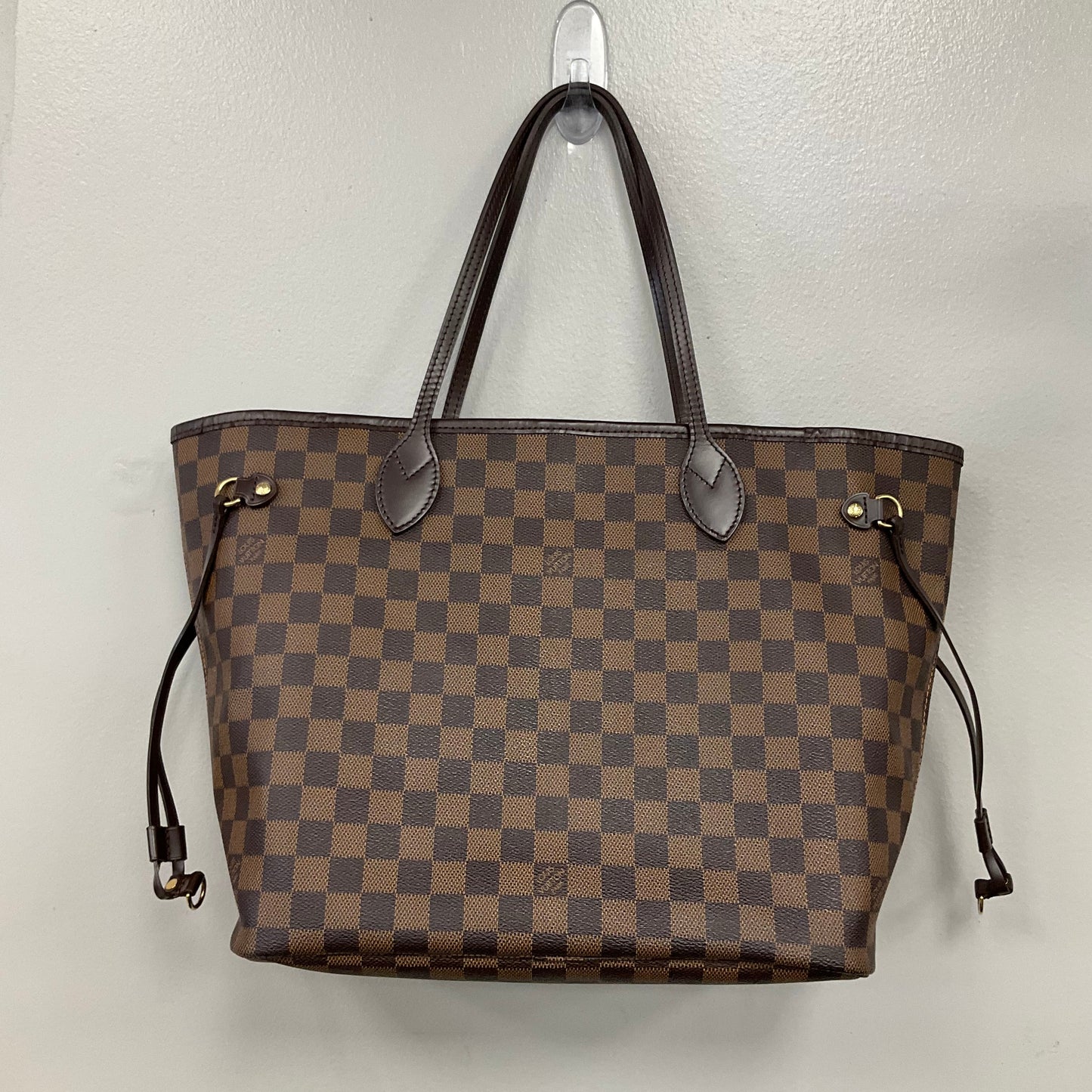 2009 Neverfull MM By Louis Vuitton In Damier Ebene, Size: MM