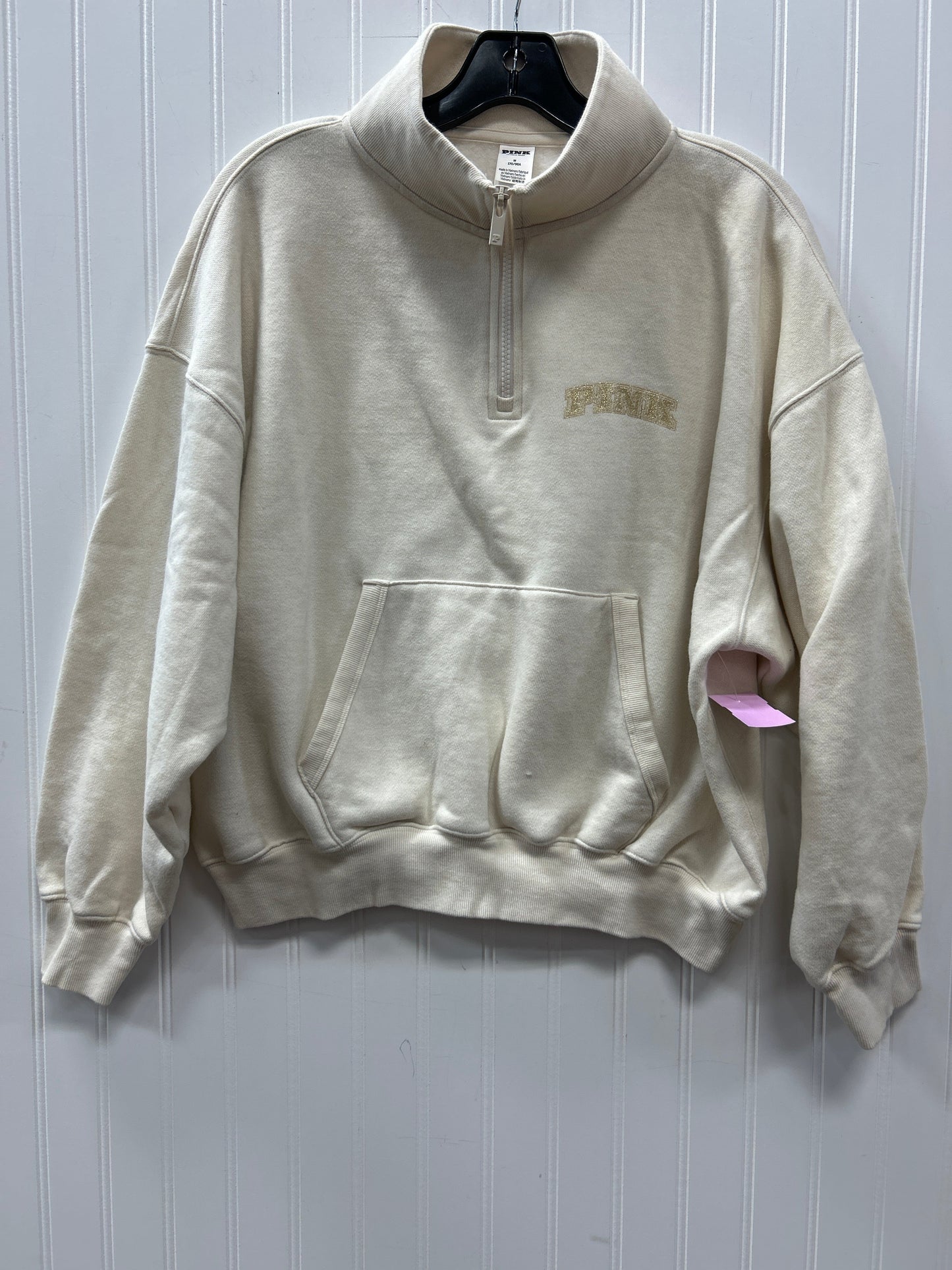 Athletic Fleece By Pink In Cream, Size:M