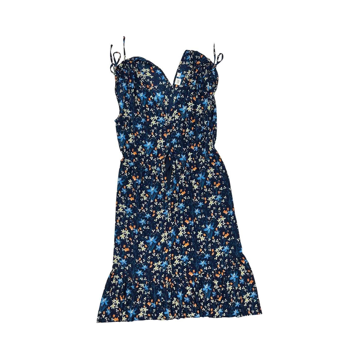 Dress Casual Midi By Gap In Blue, Size:L
