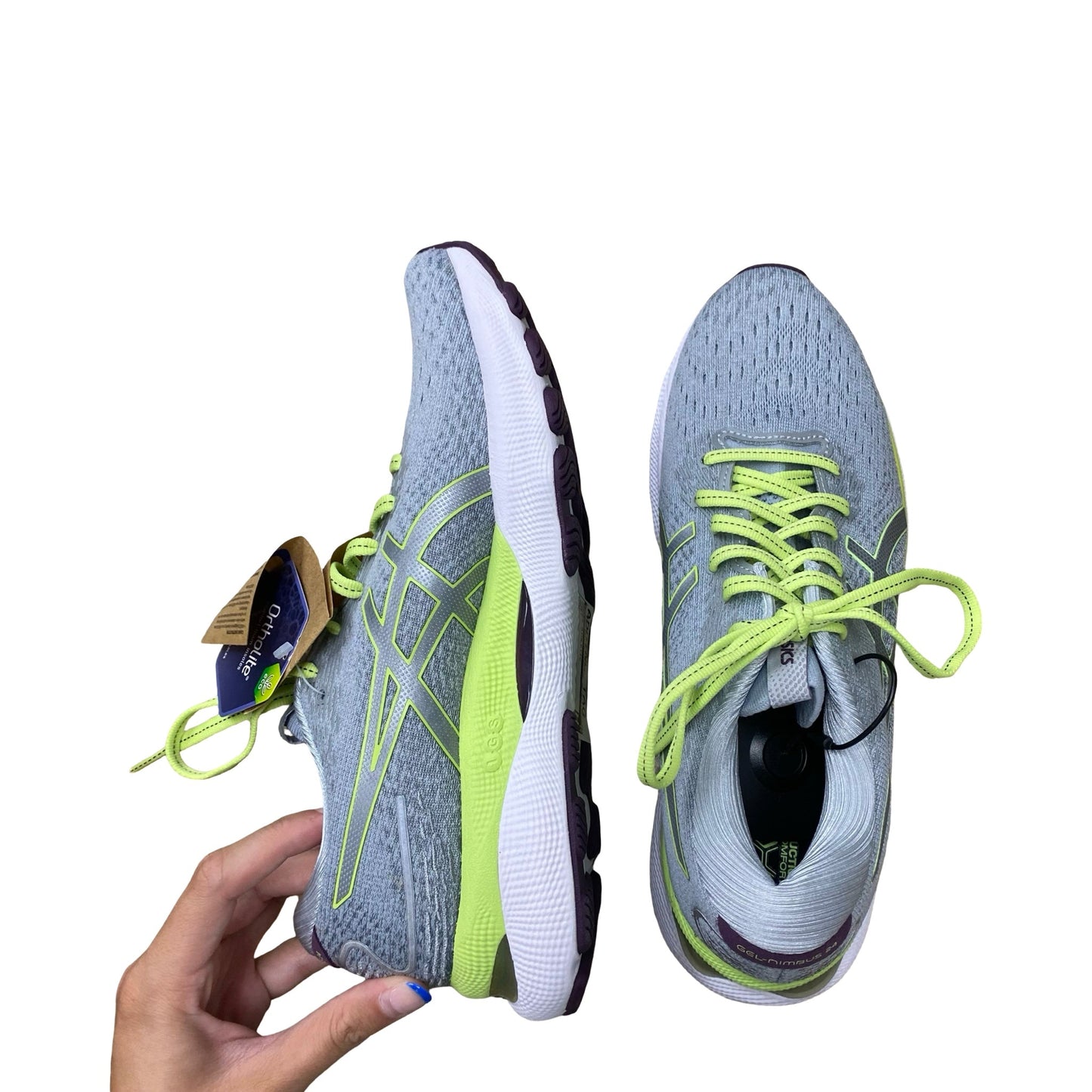 Shoes Athletic By Asics In Grey, Size:9