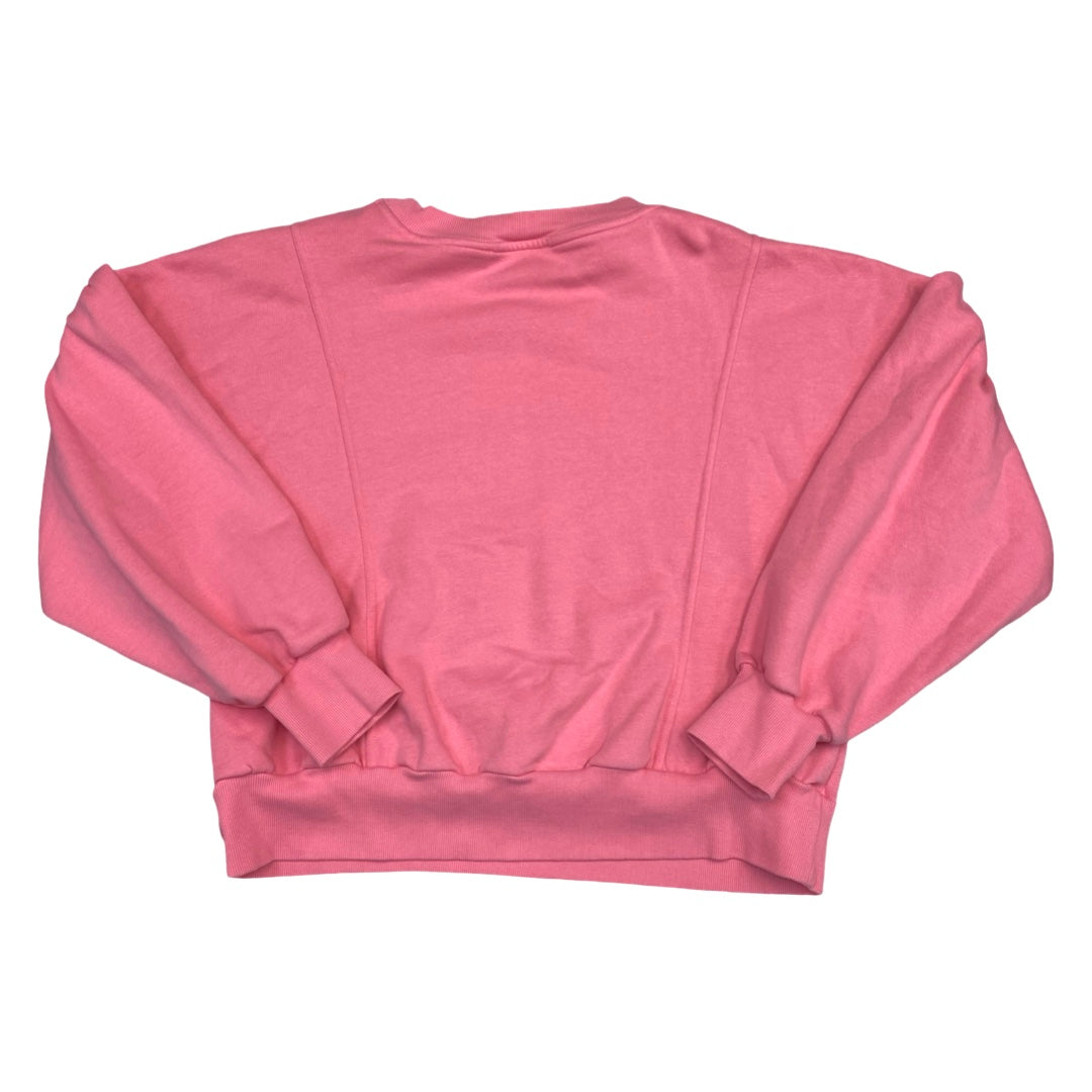 Sweatshirt Crewneck By Loft In Pink, Size:L