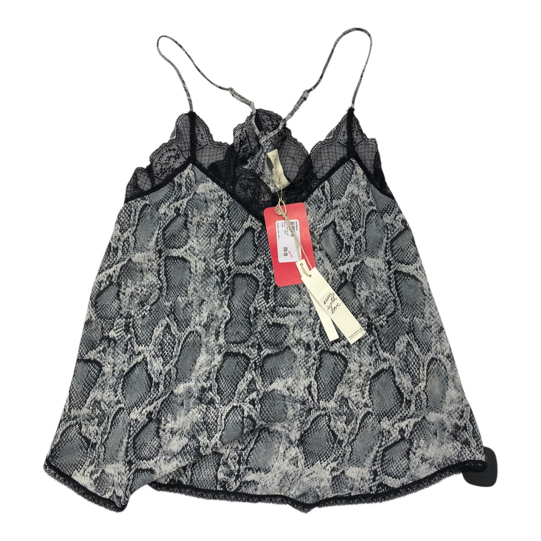 Top Sleeveless By Love Stitch In Snakeskin Print, Size:L