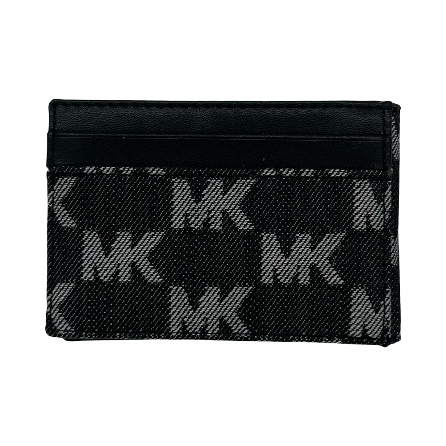 Wallet Designer By Michael Kors In Black & Grey, Size:Small