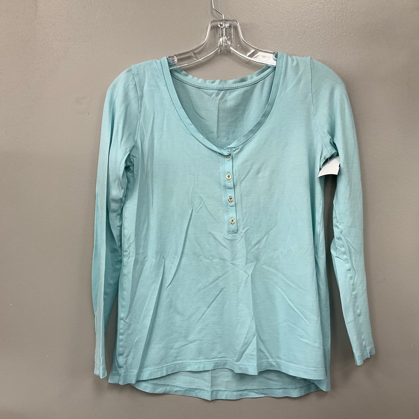 TOP LS DESIGNER by LILLY PULITZER In TEAL, Size: XS