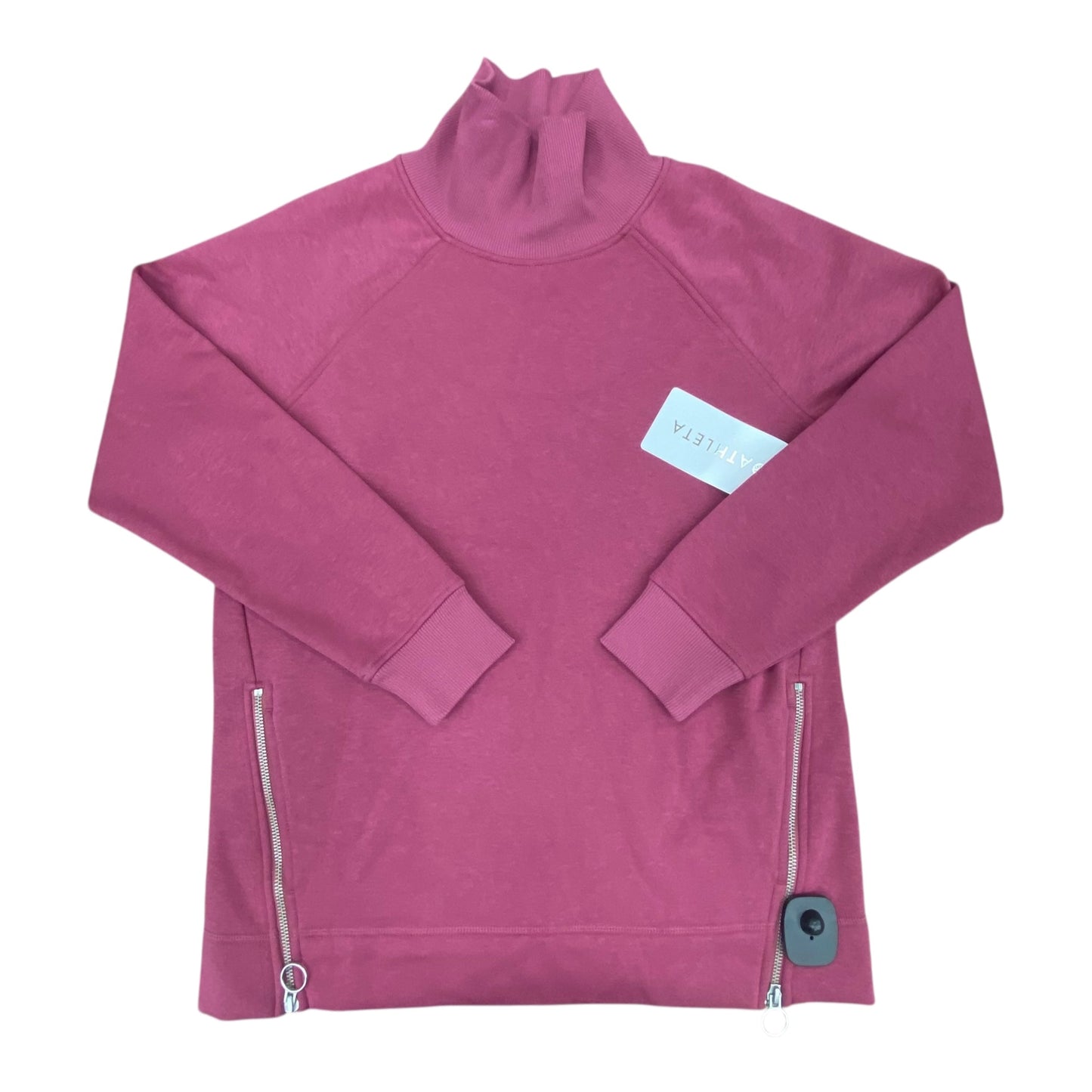 Sweatshirt Collar By Athleta In Pink, Size:S