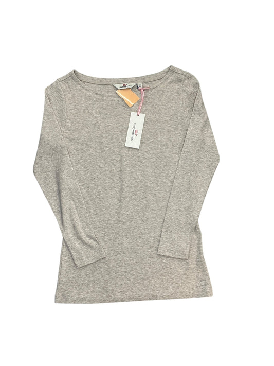 Top 3/4 Sleeve Basic By Vineyard Vines In Tan, Size:Xs
