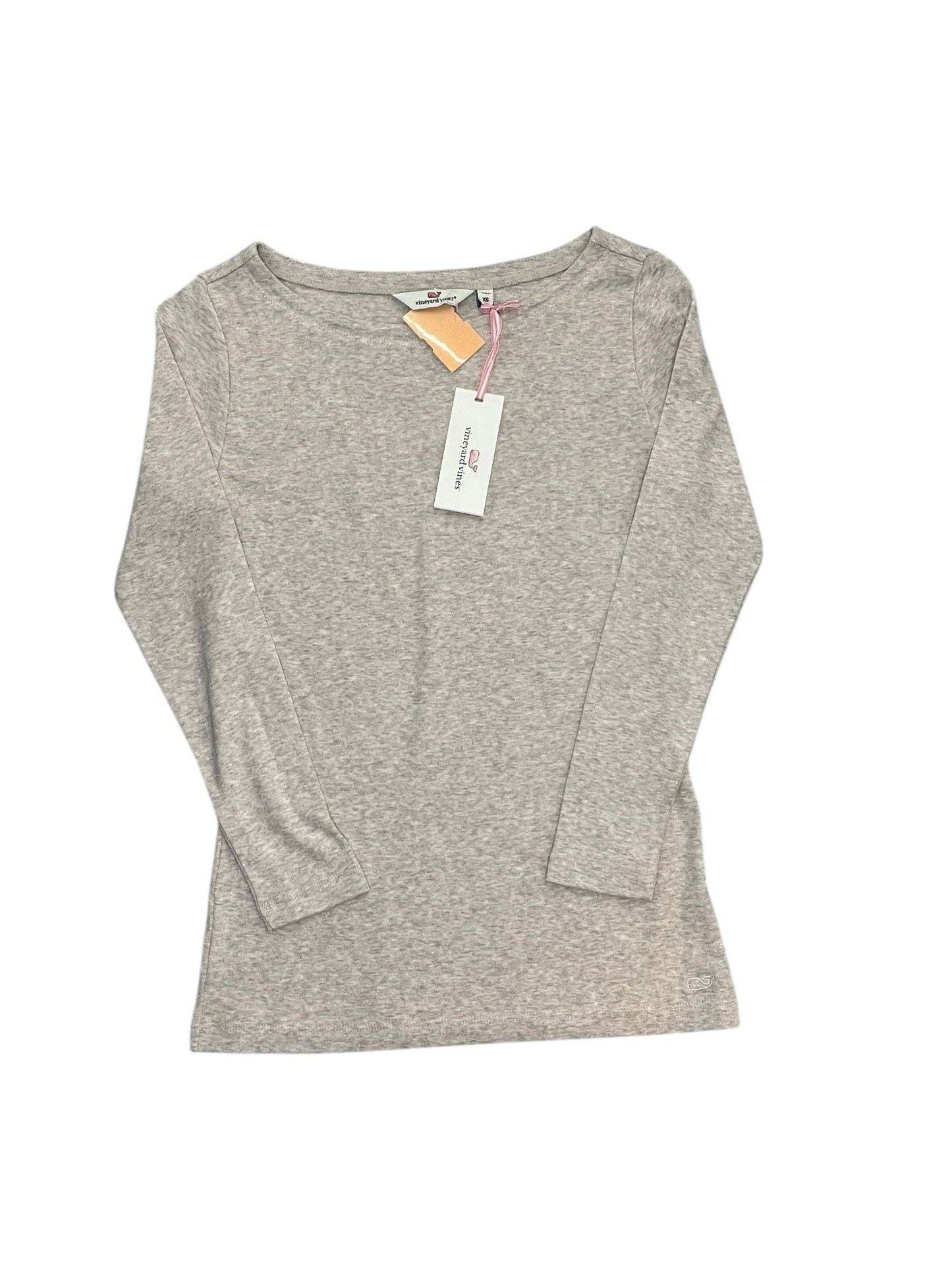 Top 3/4 Sleeve Basic By Vineyard Vines In Tan, Size:Xs