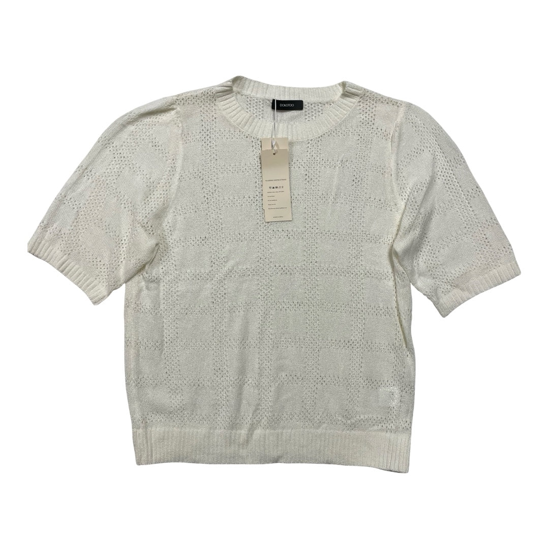 Sweater Ss By Dokotoo In Cream, Size:Xl
