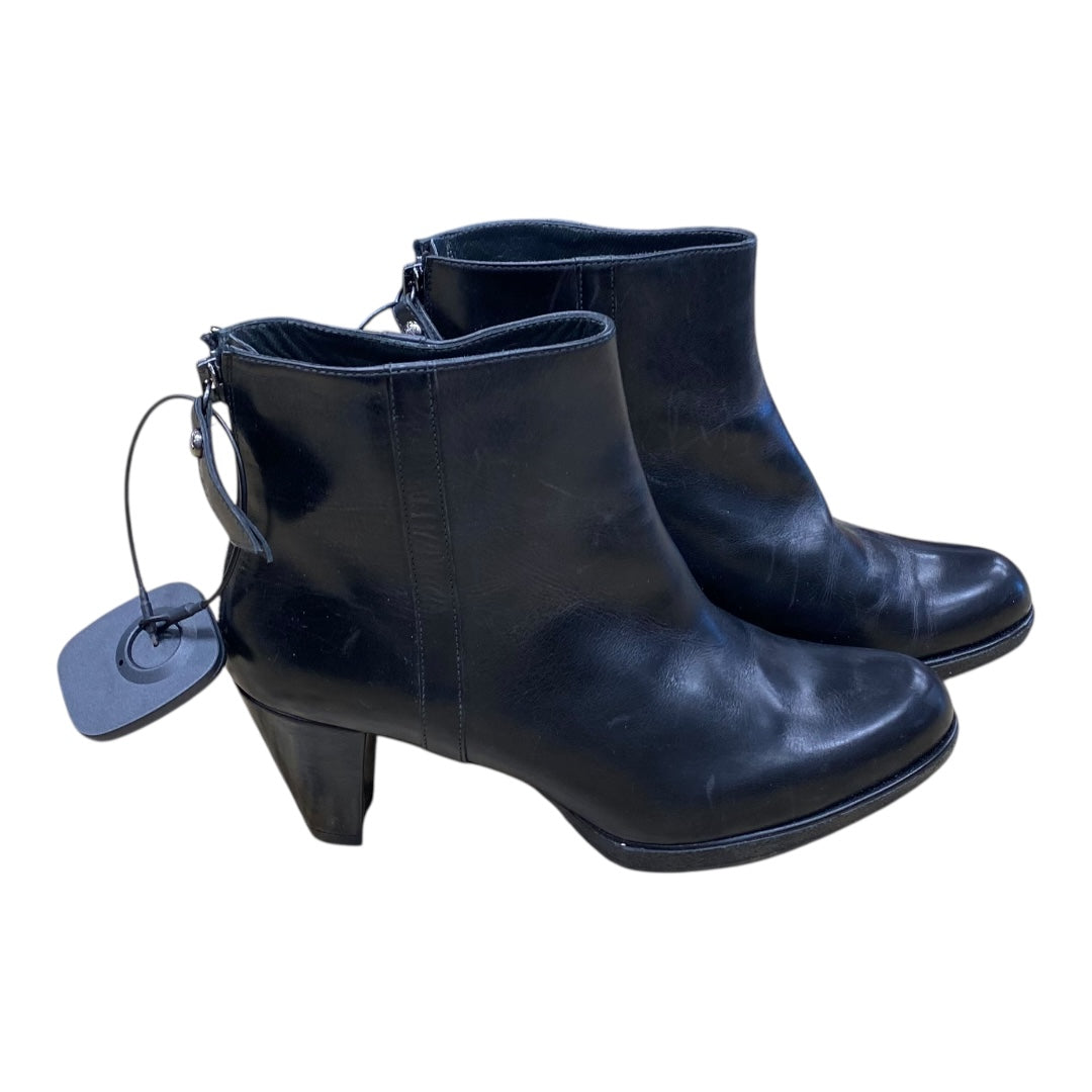 Boots Designer By Stuart Weitzman In Black, Size:5