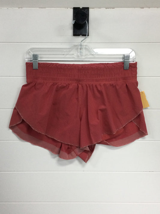 Athletic Shorts By Lululemon In Pink, Size:6