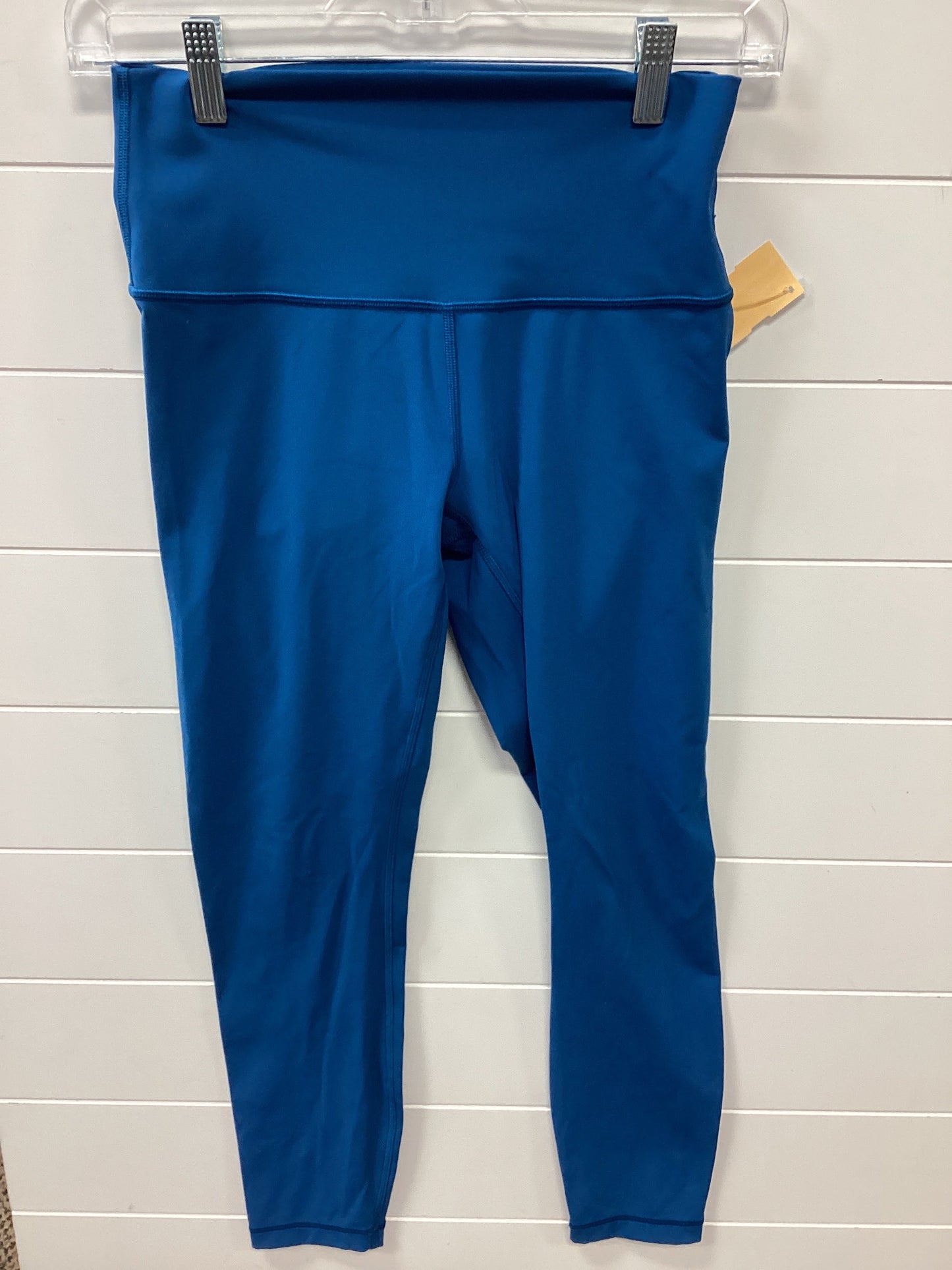 Athletic Leggings By Lululemon In Blue, Size:6