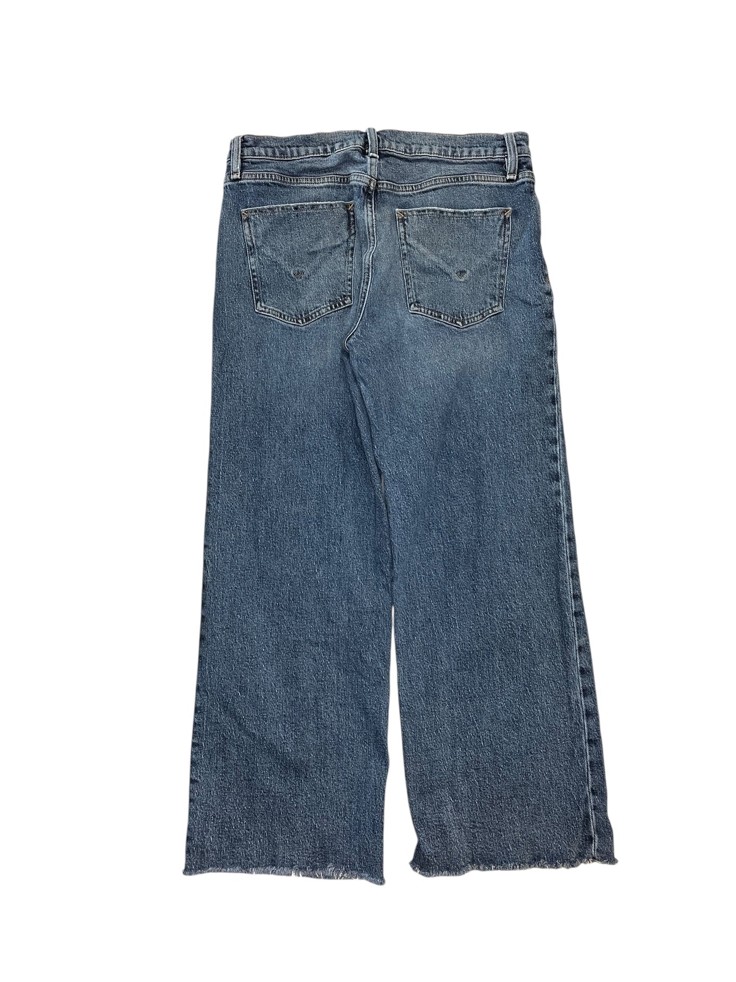 Jeans Wide Leg By Hudson In Blue Denim, Size:6