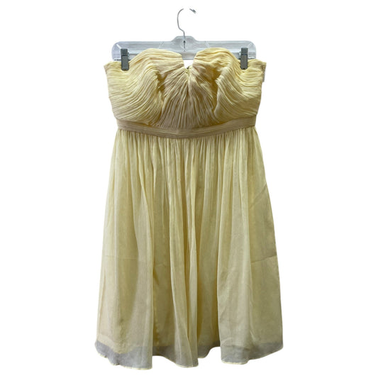 Dress Party Short By J. Crew In Yellow, Size:S