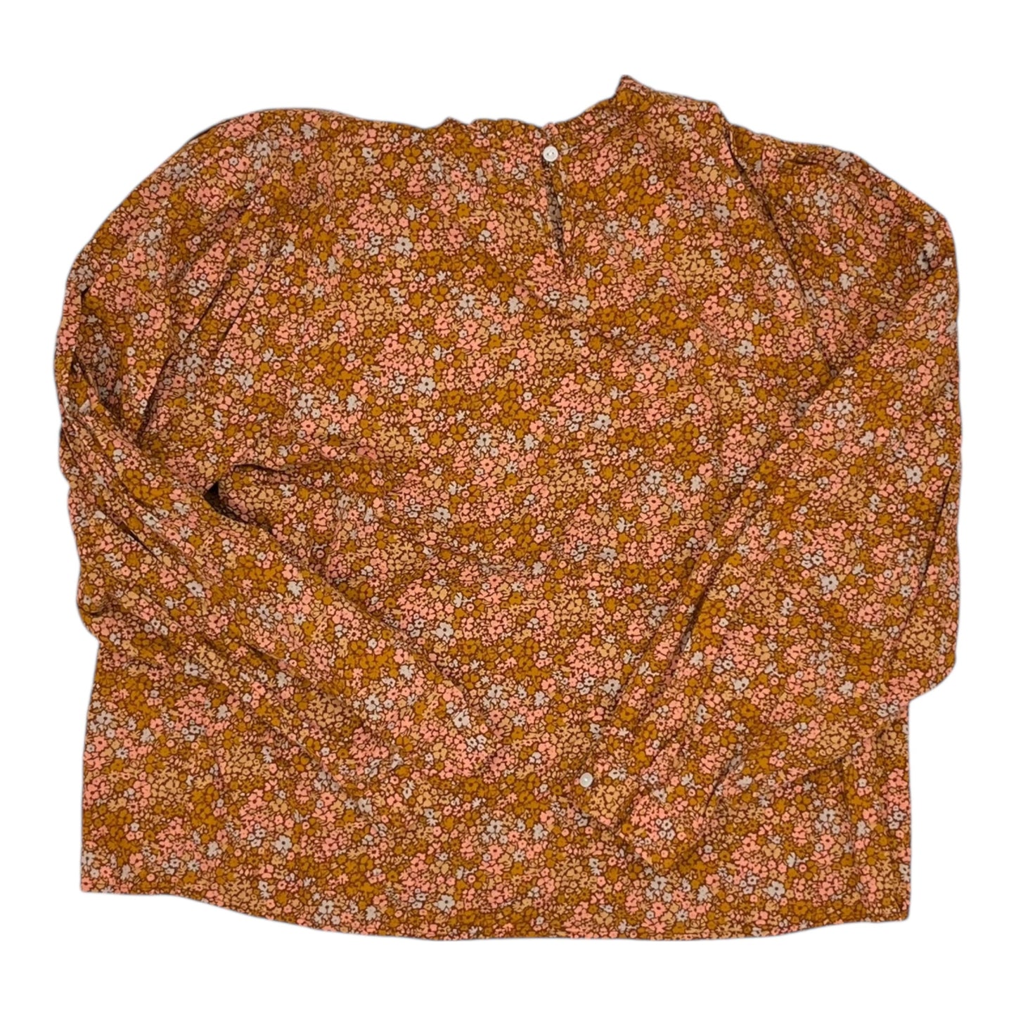 Top Ls By Universal Thread In Floral Print, Size:Xl