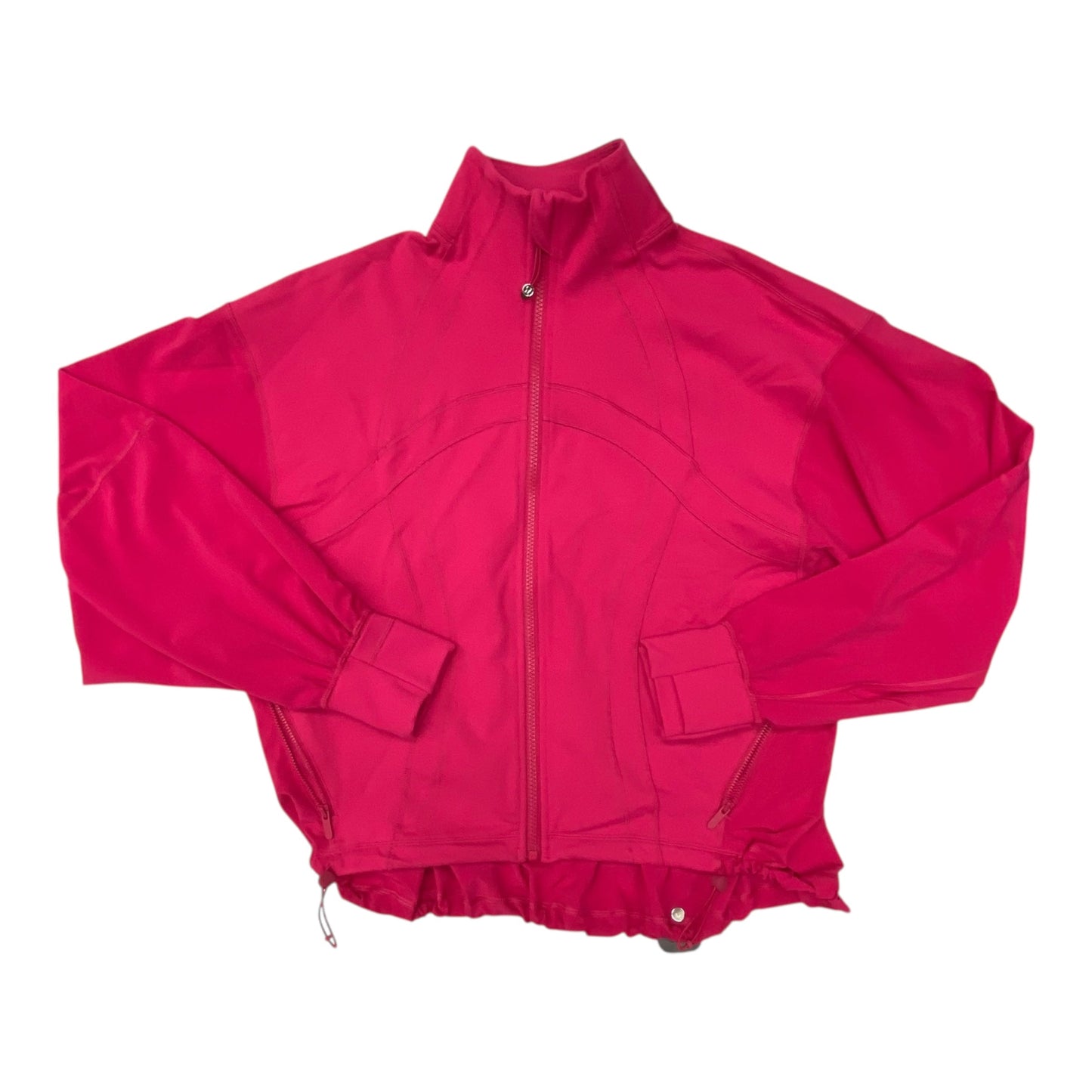 Athletic Jacket By Lululemon In Pink, Size:2