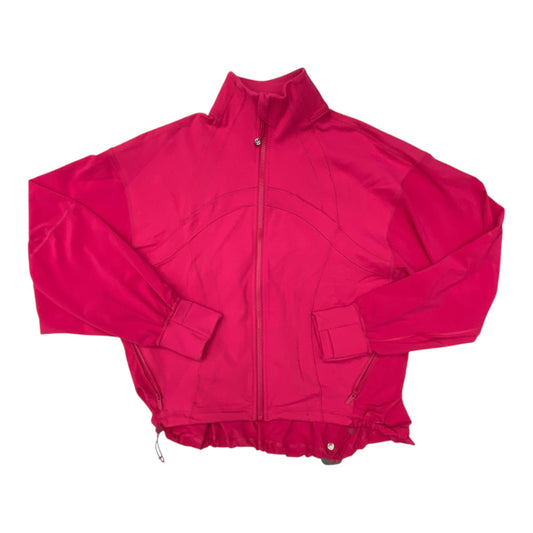 Athletic Jacket By Lululemon In Pink, Size:2